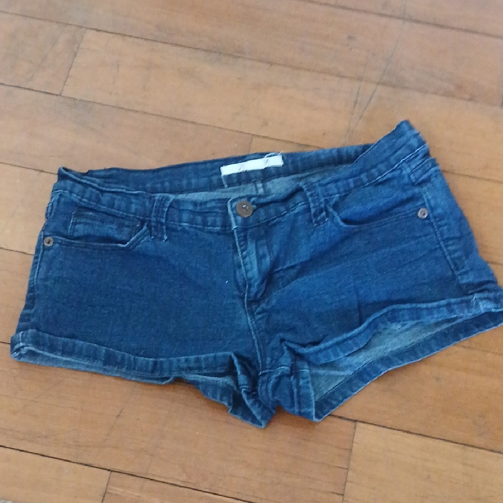 21 Denim Deep Indigo Jean Shorts